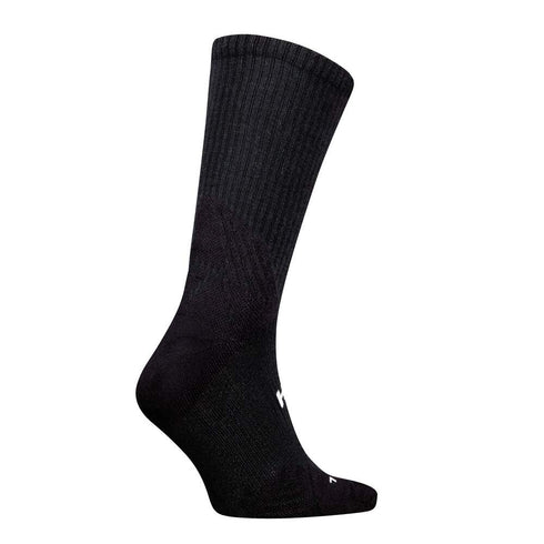 SOCKS TENNIS 1P CREW BLACK TENNIS HEAD