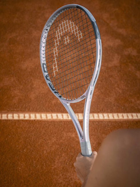 SQUARED ΡΑΚETA TENNIS HEAD ΜΕ ΧΟΡΔΕΣ