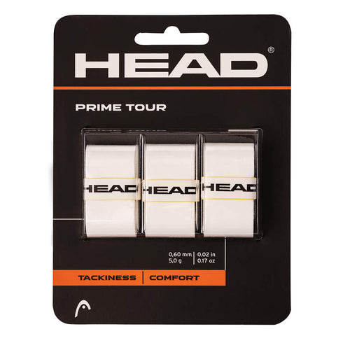 PRIME TOUR REGULAR 3 X OVERGRIP TENNIS HEAD