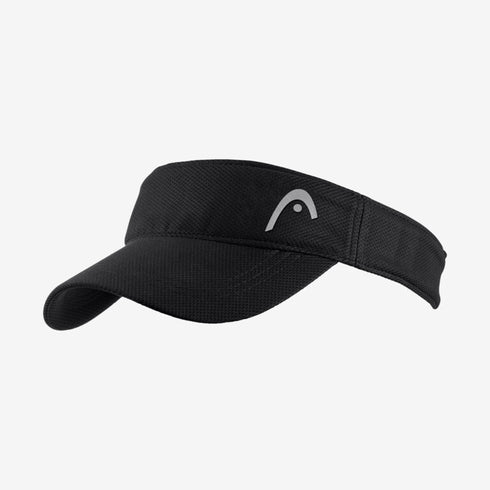 PERFORMANCE VISOR CAP BK TENNIS HEAD