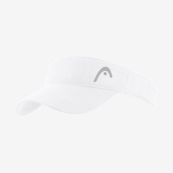 PERFORMANCE VISOR CAP WH TENNIS HEAD