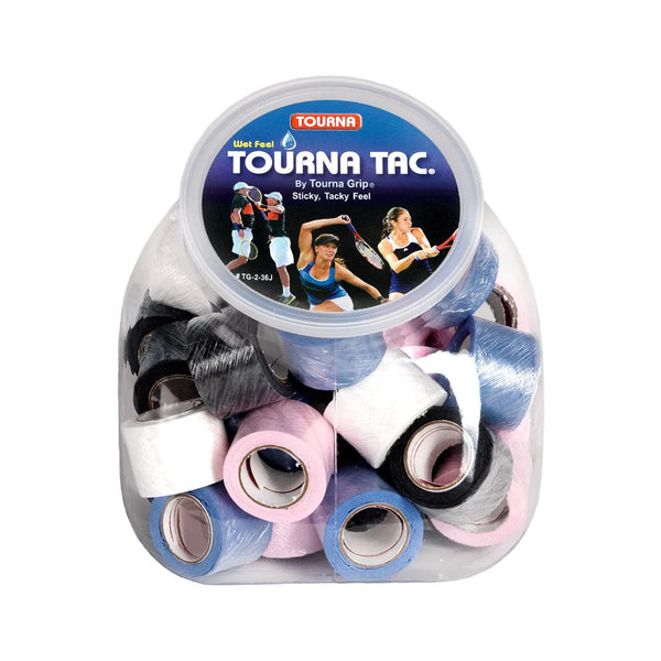 Tourna Tac XL Overgrips Multicolor – Display (36 x 1)