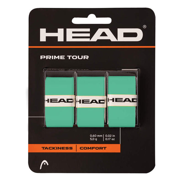 PRIME TOUR REGULAR 3 X OVERGRIP TENNIS HEAD