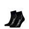 SOCKS TENNIS 2P PERFORMANCE QUARTER BLACK TENNIS HEAD