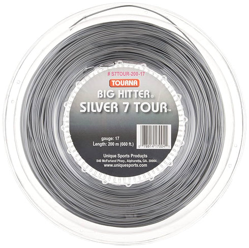 Tourna Big Hitter Silver 7 Tour 1.25/220m