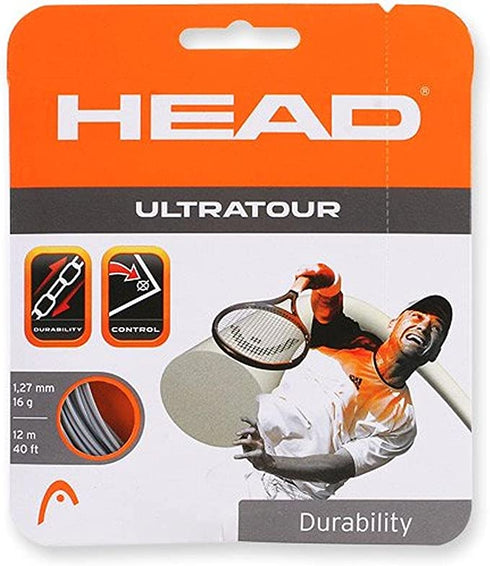 ULTRA TOUR 16L 1.27mm/12m SILVER ΧΟΡΔΗ TENNIS HEAD