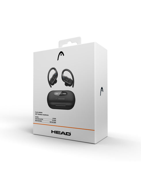 FLEX HOOKS WIRELESS EARPHONES HEAD