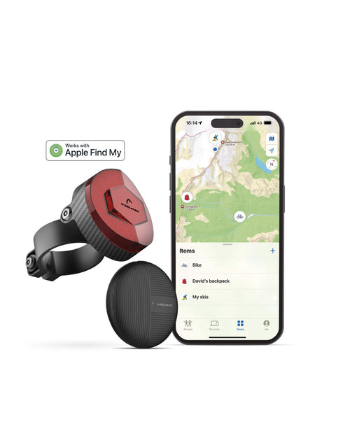 BICYCLE FINDER WITH REFLECTOR (APPLE FIND MY) HEAD
