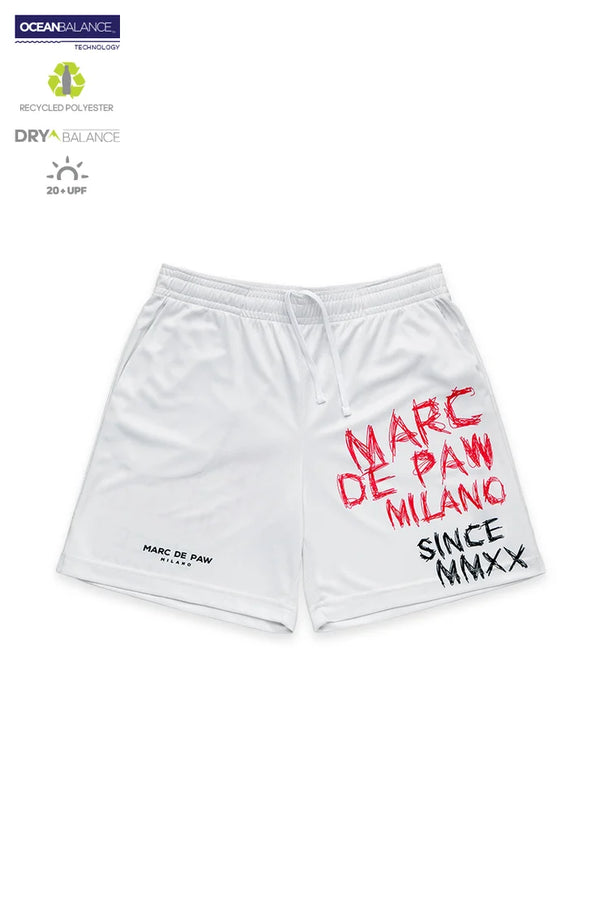 Game Changer Pearl White Shorts