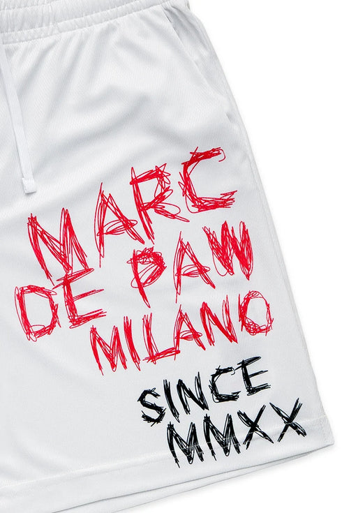 Game Changer Pearl White Shorts
