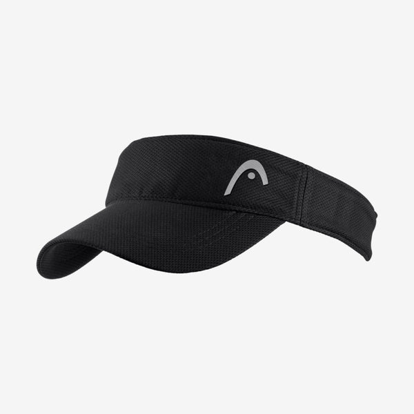 PERFORMANCE VISOR CAP BK TENNIS HEAD