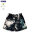 Dark Tie-Dye Shorts